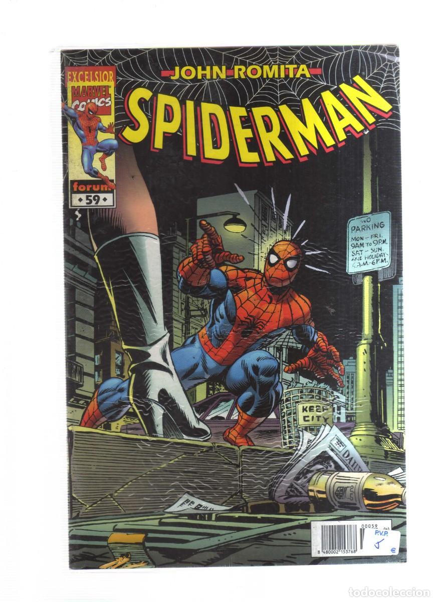Tebeos: SPIDERMAN JOHN ROMITA N,59 MARVEL COMICS - Foto 1