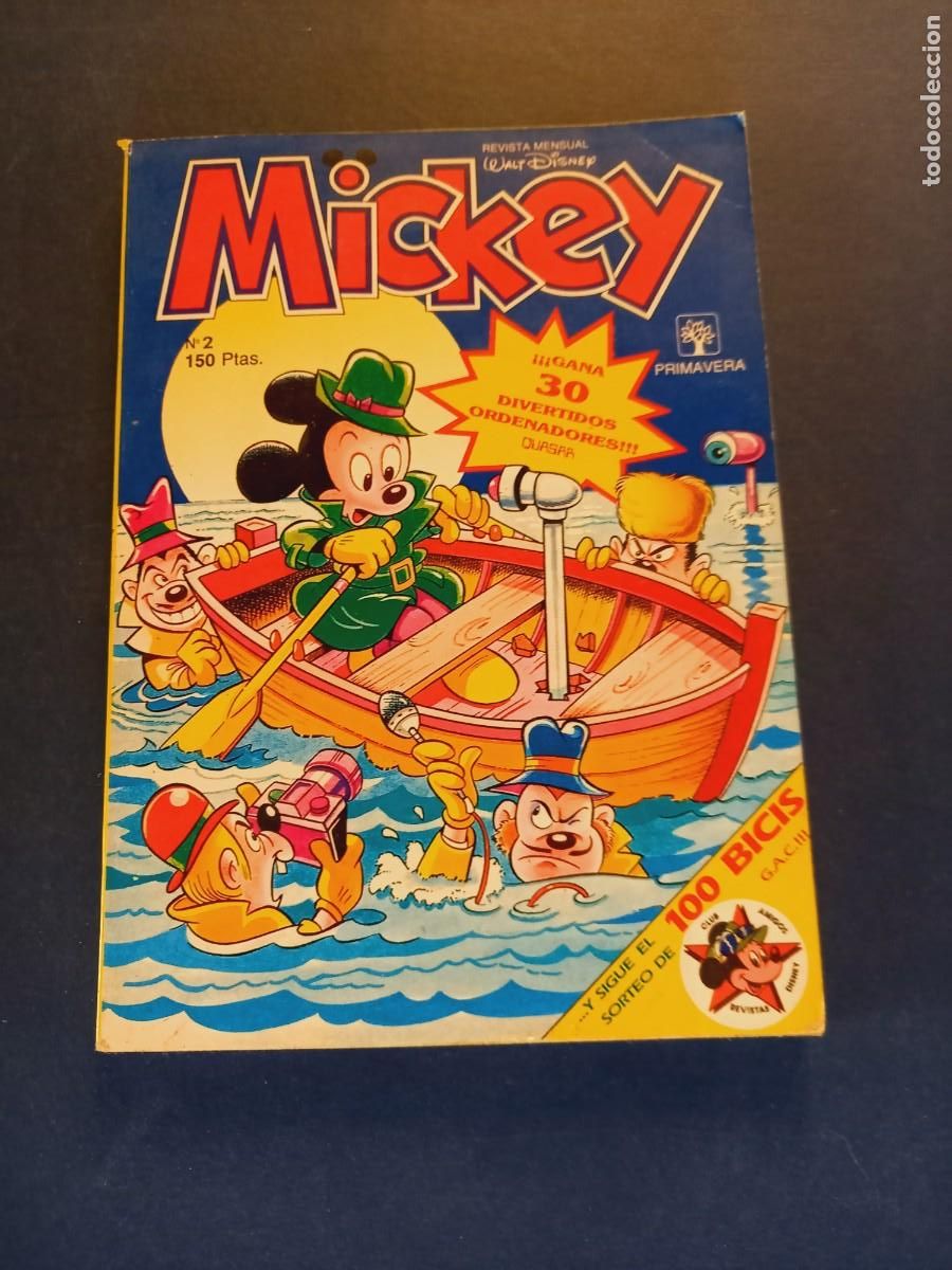 Tebeos: Mickey N&ordm; 2 Editorial Primavera 1989 - Foto 1