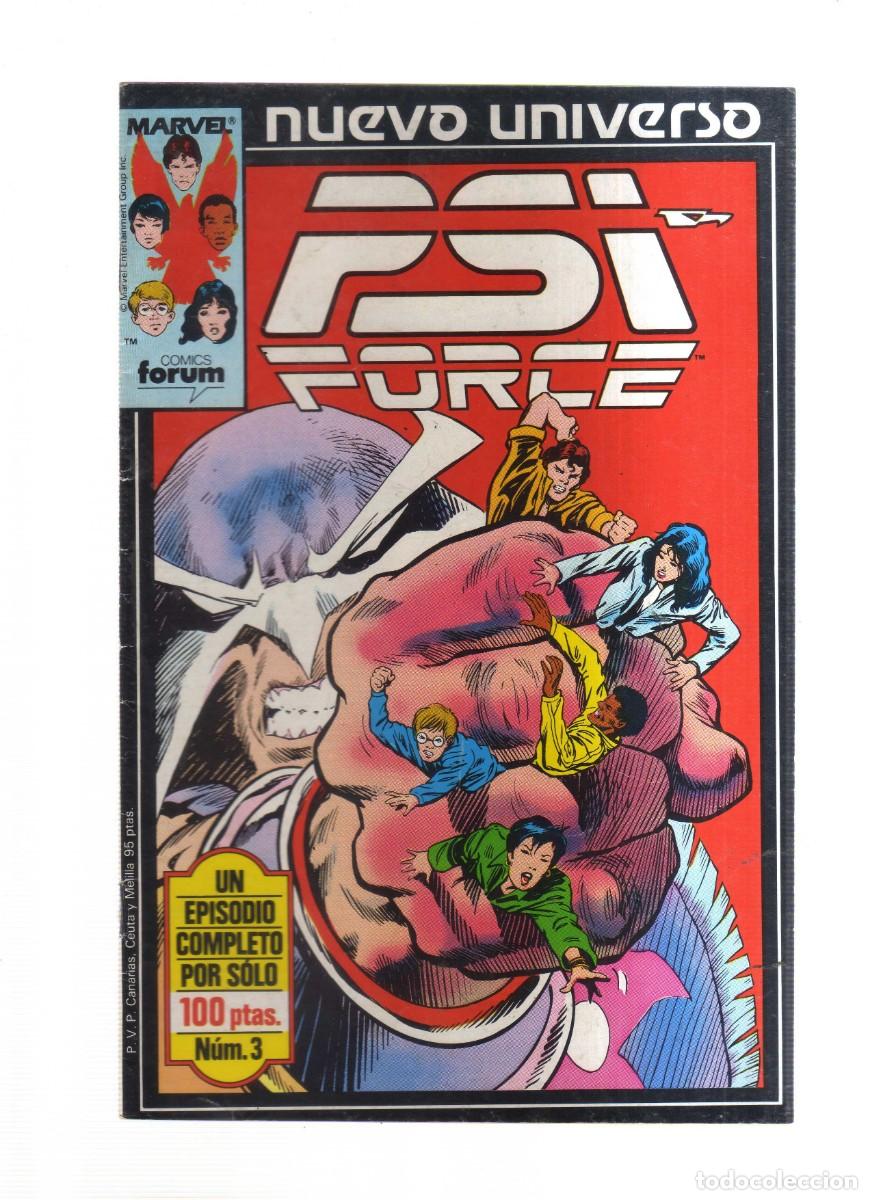 Tebeos: PSI FORSE NUEVO UNIVERSO N,3 - Foto 1