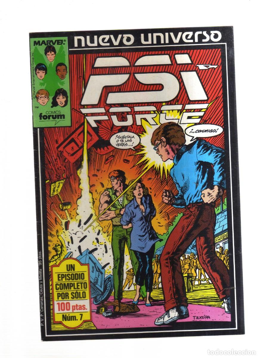 Tebeos: PSI FORSE NUEVO UNIVERSO N,7 - Foto 1