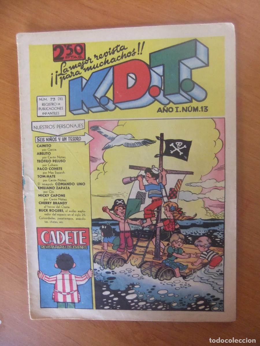 Tebeos: K.D.T. N&ordm; 13 EDITORIAL MATEU - Foto 1