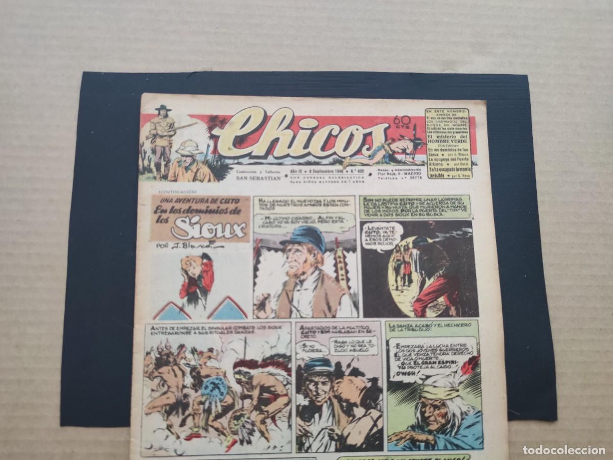 Tebeos: CHICOS 402 (1946) MUY BUEN ESTADO - Foto 1