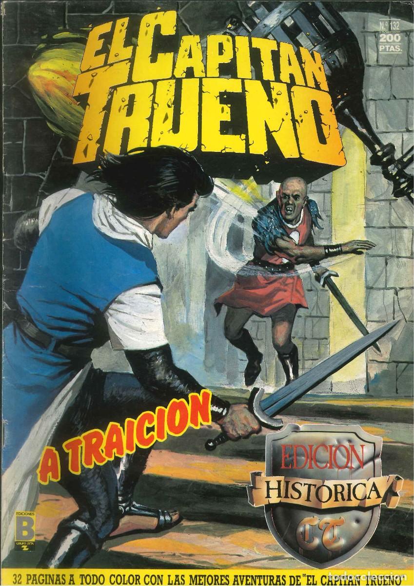 Tebeos: EL CAPITAN TRUENO EDICION HISTORICA 132 - Foto 1