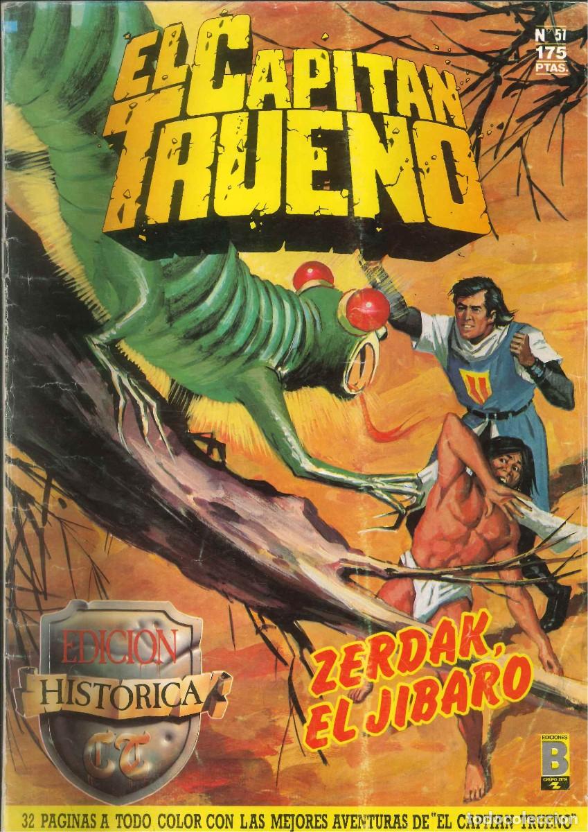 Tebeos: EL CAPITAN TRUENO EDICION HISTORICA 51 - Foto 1