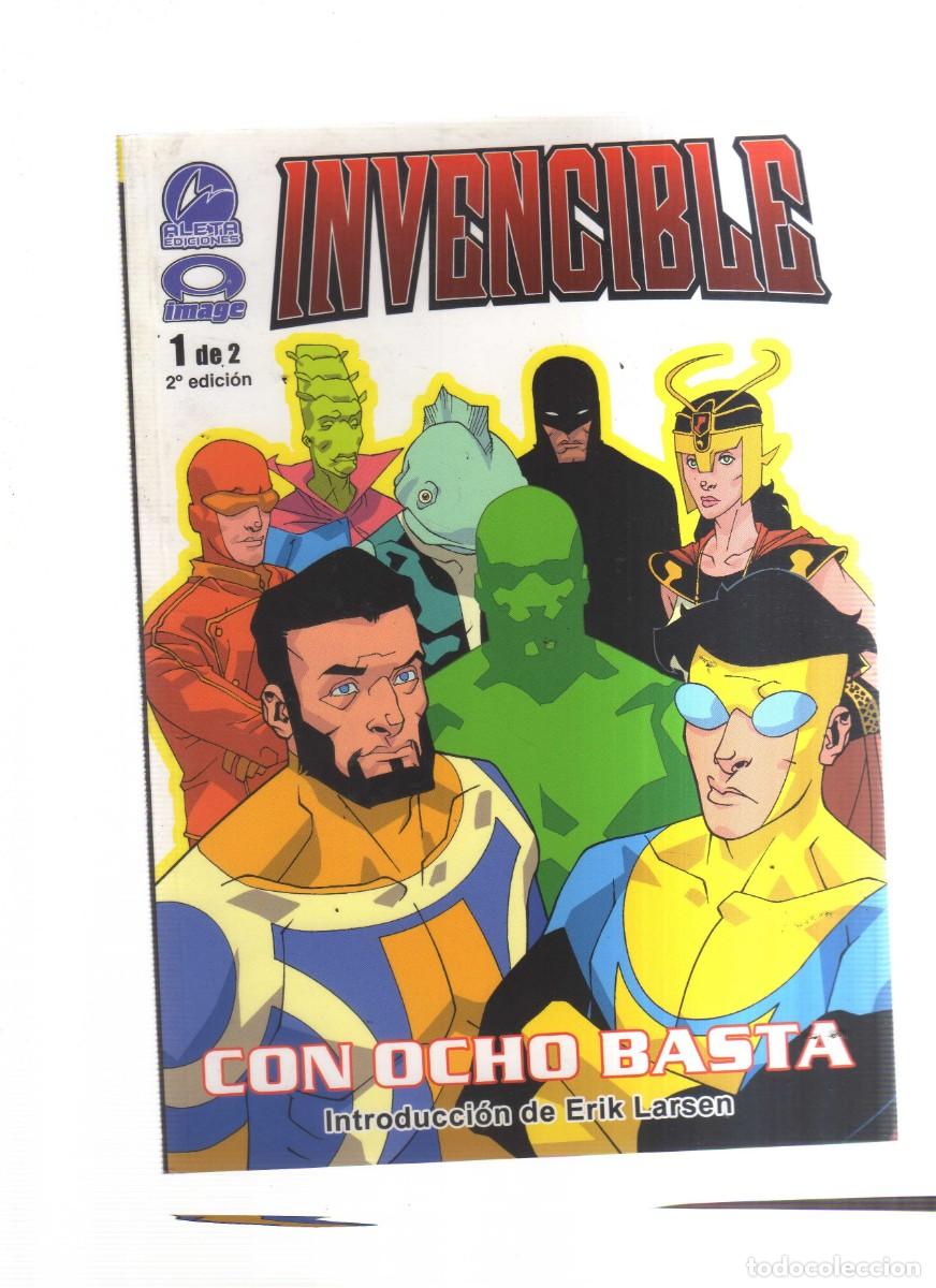 Tebeos: INVENCIBLE 1 DE 2 CON OCHO BASTA - Foto 1