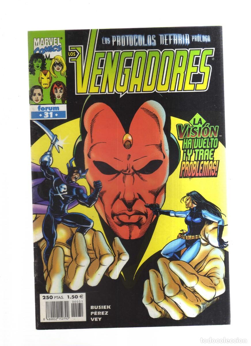 Tebeos: LOS VENGADORES N,31 FORUM - Foto 1