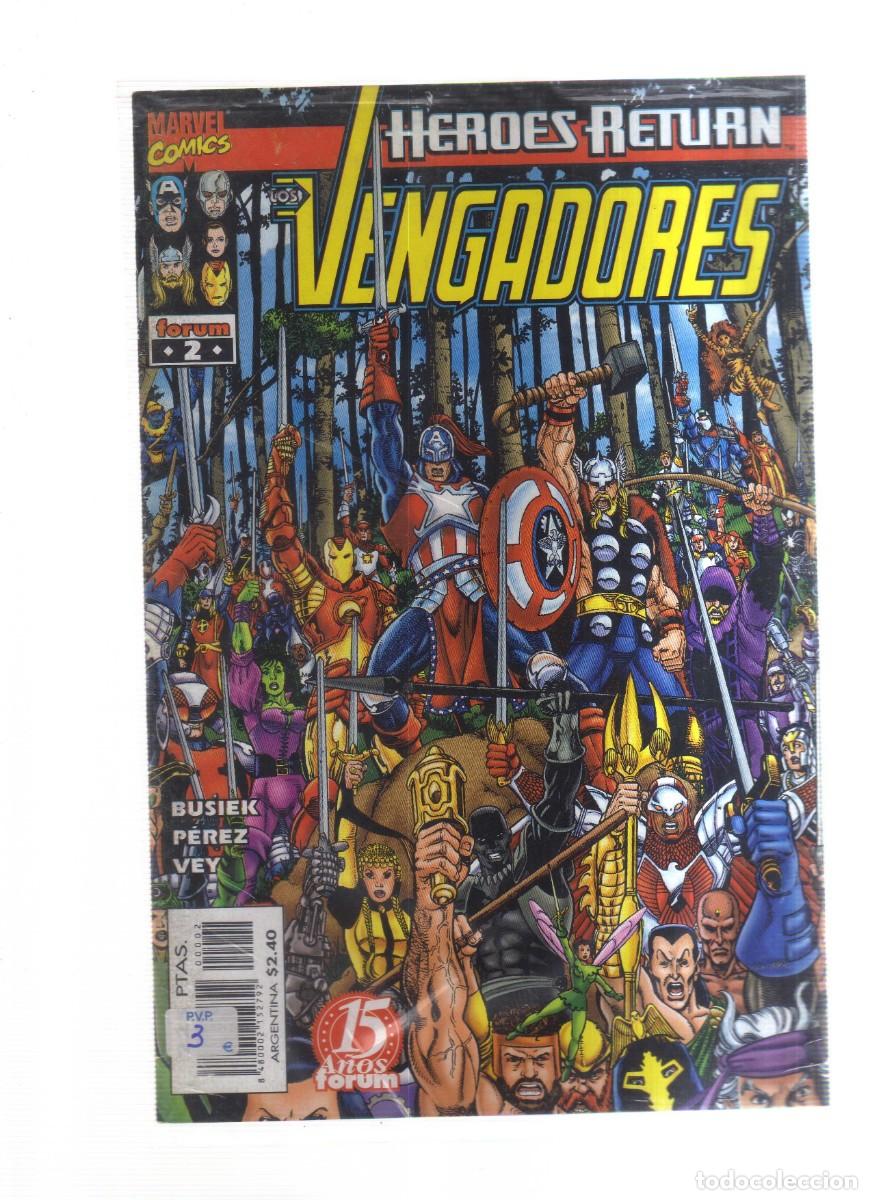Tebeos: VENGADORES HEROES RETURN N,2 FORUM - Foto 1