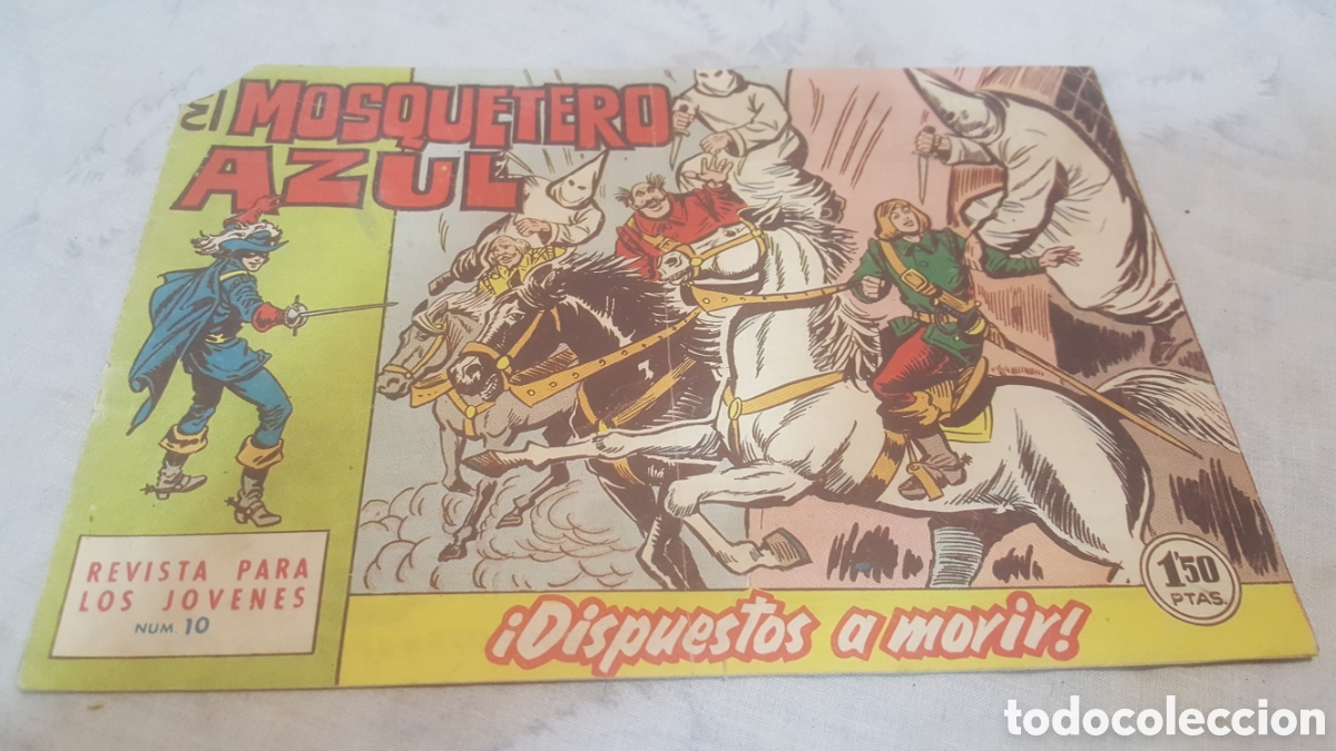 Tebeos: EL MOSQUETERO AZUL N&deg;10. &iexcl;DISPUESTOS A MORIR! - Foto 1