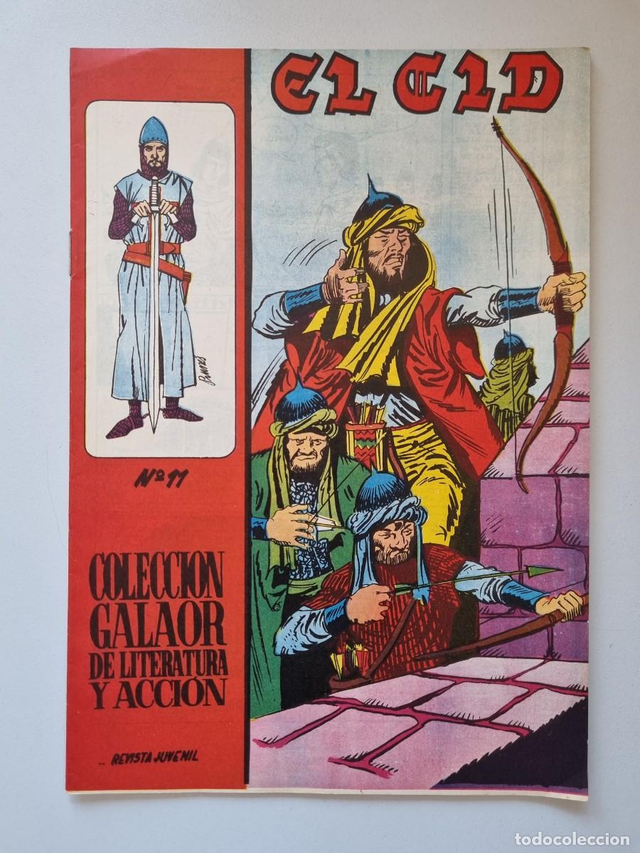 Tebeos: EL CID n&deg; 11 Edita GALAOR - Foto 1