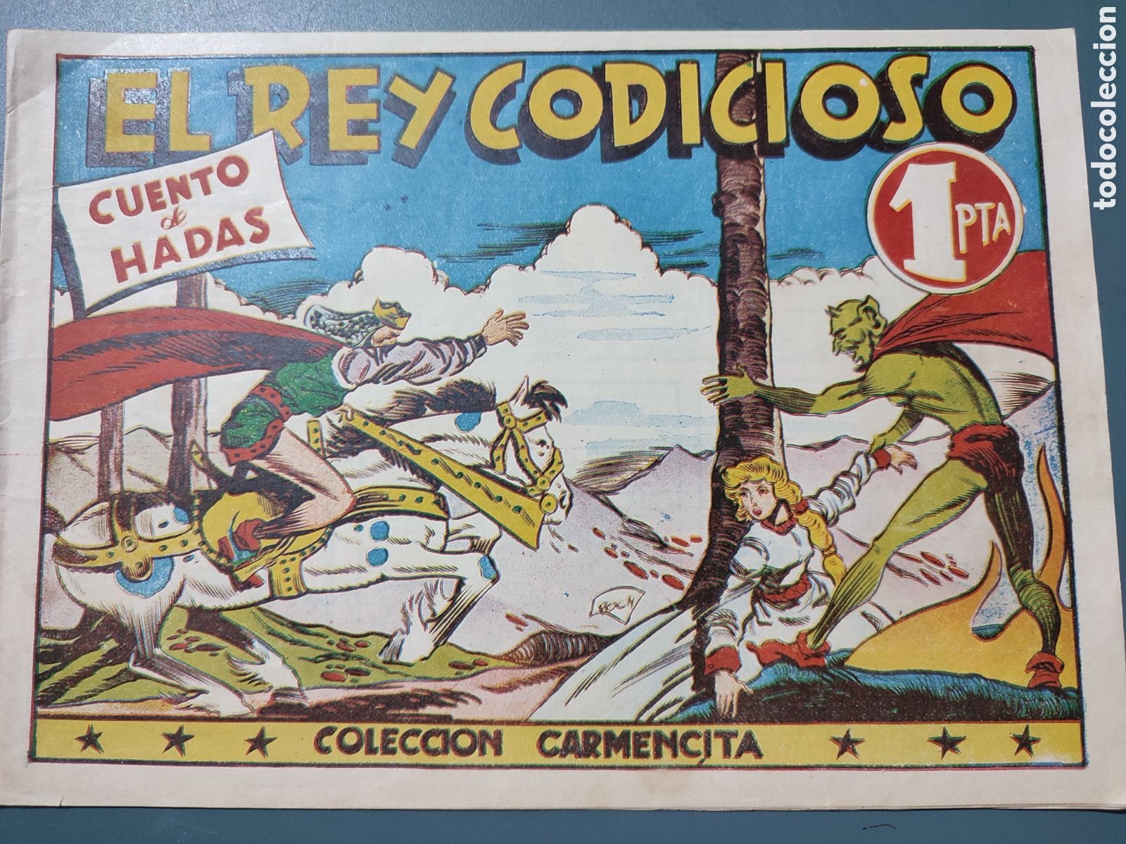 Tebeos: Cuento de hadas .El rey codicioso - Foto 1