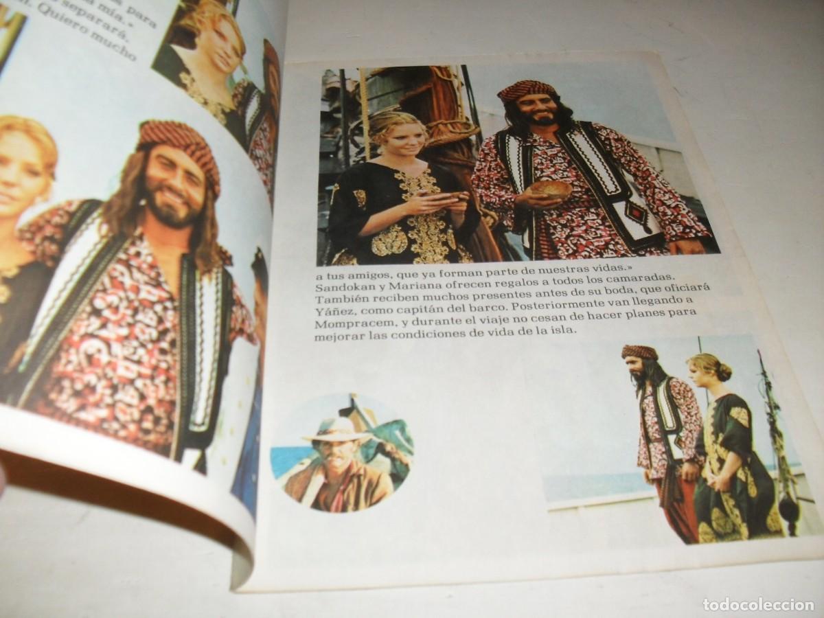 Tebeos: SANDOKAN LOS REYES DE MONPRACEM.CEDAG,1976.DE LA SERIE DE TVE. - Foto 2