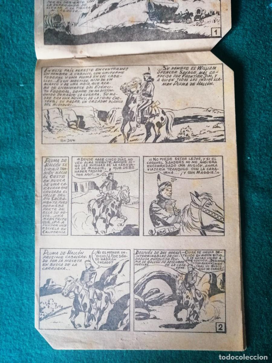 Tebeos: FRONTIER JIM N&ordm; 1 - PLUMA DE HALC&Oacute;N - MATEU 1959 - Foto 4