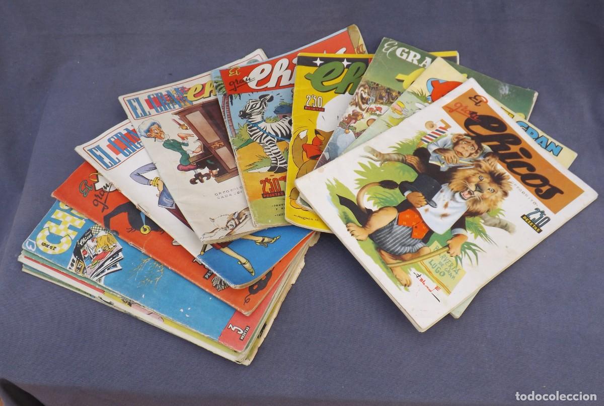 Tebeos: LOTE DE COMICS - EL GRAN CHICOS - 14 N&Uacute;MEROS, INCLUYE EL N&ordm; 1 - Foto 2