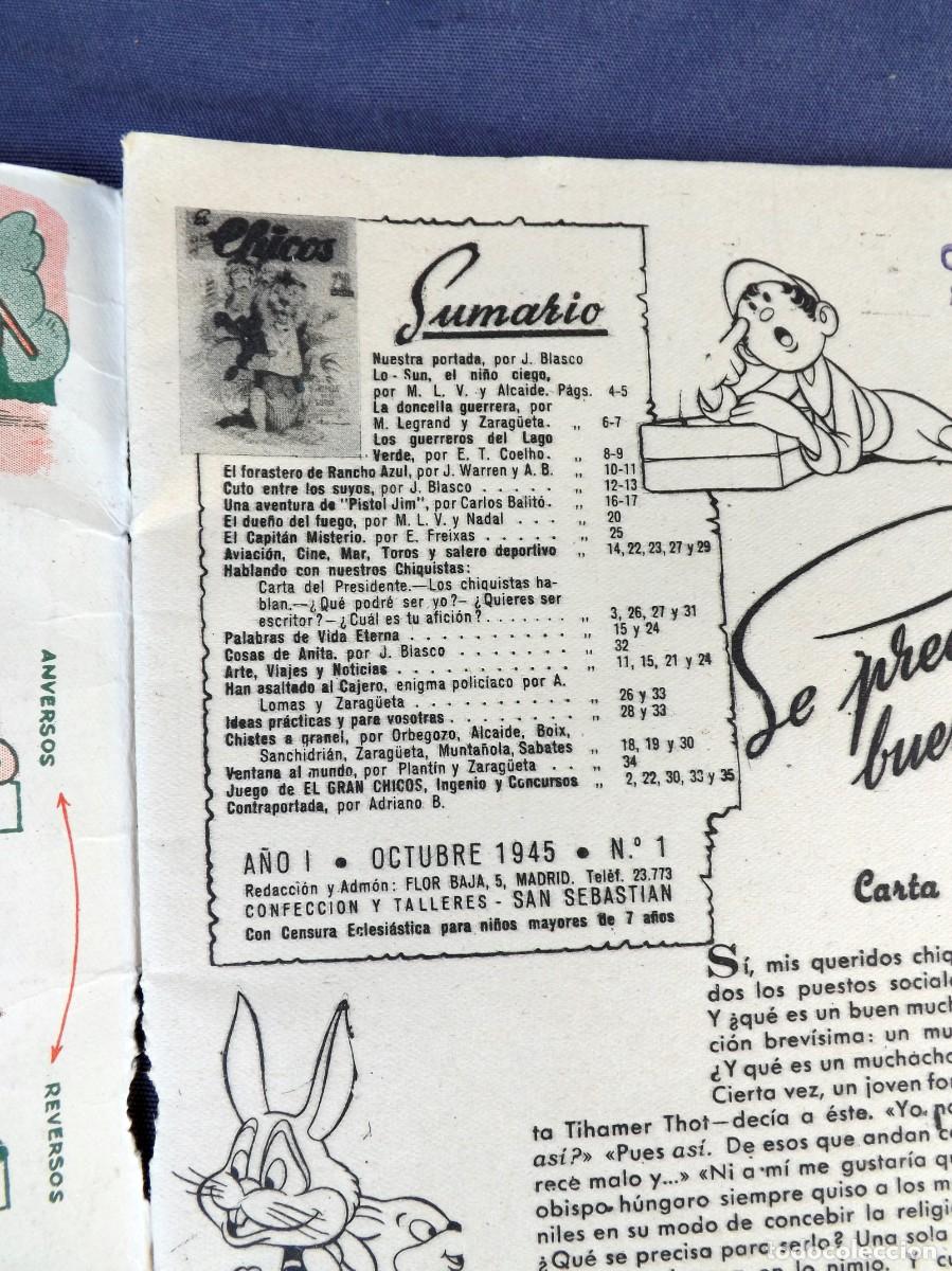 Tebeos: LOTE DE COMICS - EL GRAN CHICOS - 14 N&Uacute;MEROS, INCLUYE EL N&ordm; 1 - Foto 8