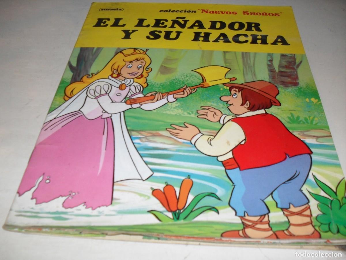 Tebeos: NUEVOS SUE&Ntilde;OS:EL LE&Ntilde;ADOR Y SU HACHA,SUSAETA,1985.