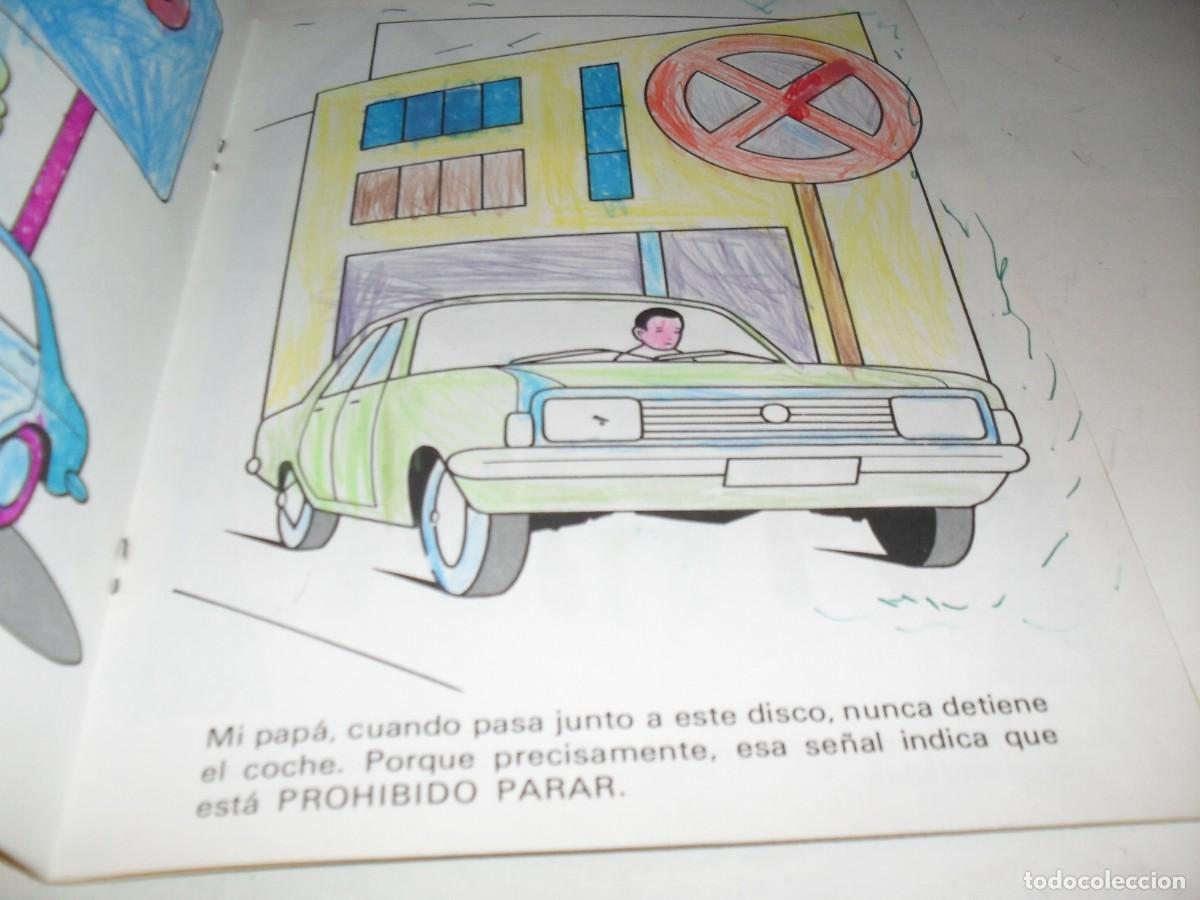 Tebeos: PINTO Y APRENDO 4 SE&Ntilde;ALES DE TRAFICO,EDIVAS,1980. - Foto 2