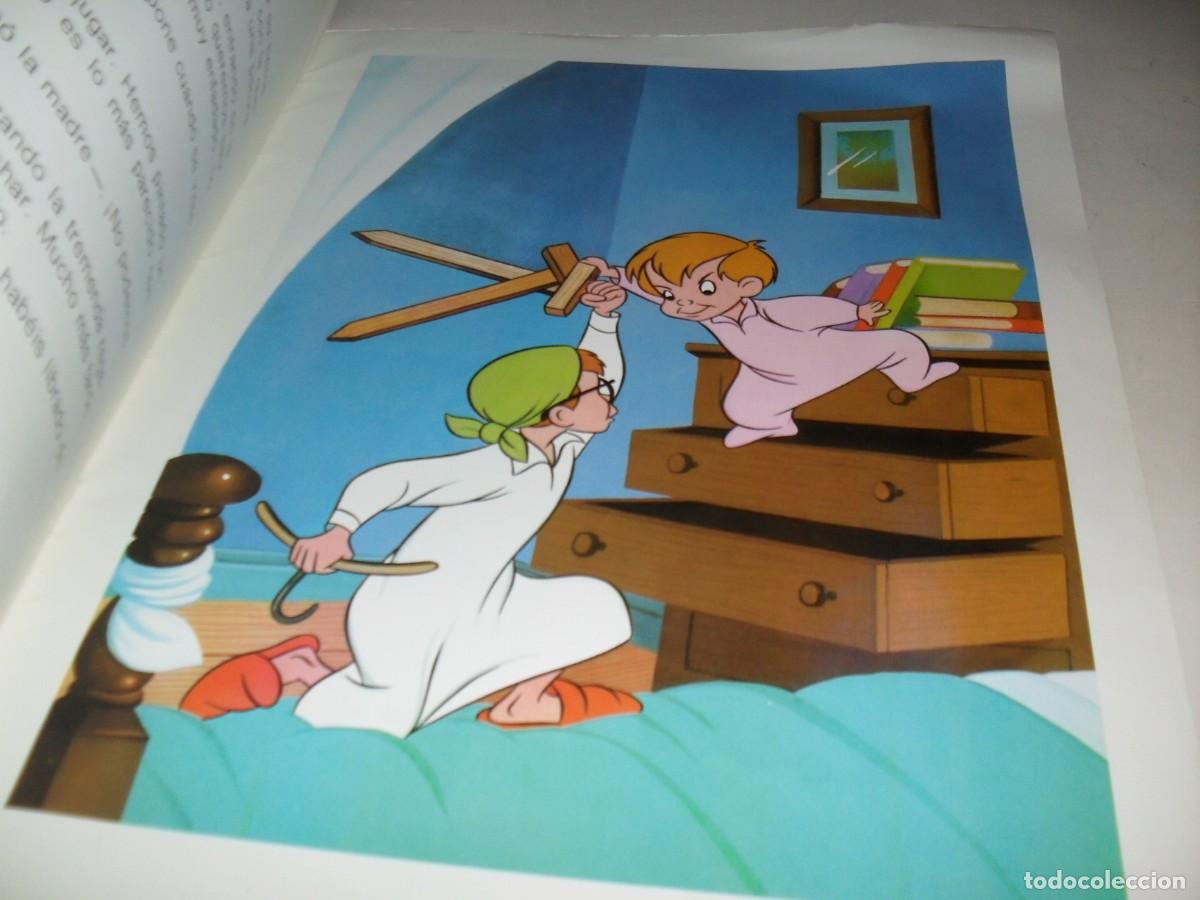 Tebeos: PETER PAN WALT DISNEY.GRAFICAS LOGRO&Ntilde;O,1981,GRAN FORMATO - Foto 2