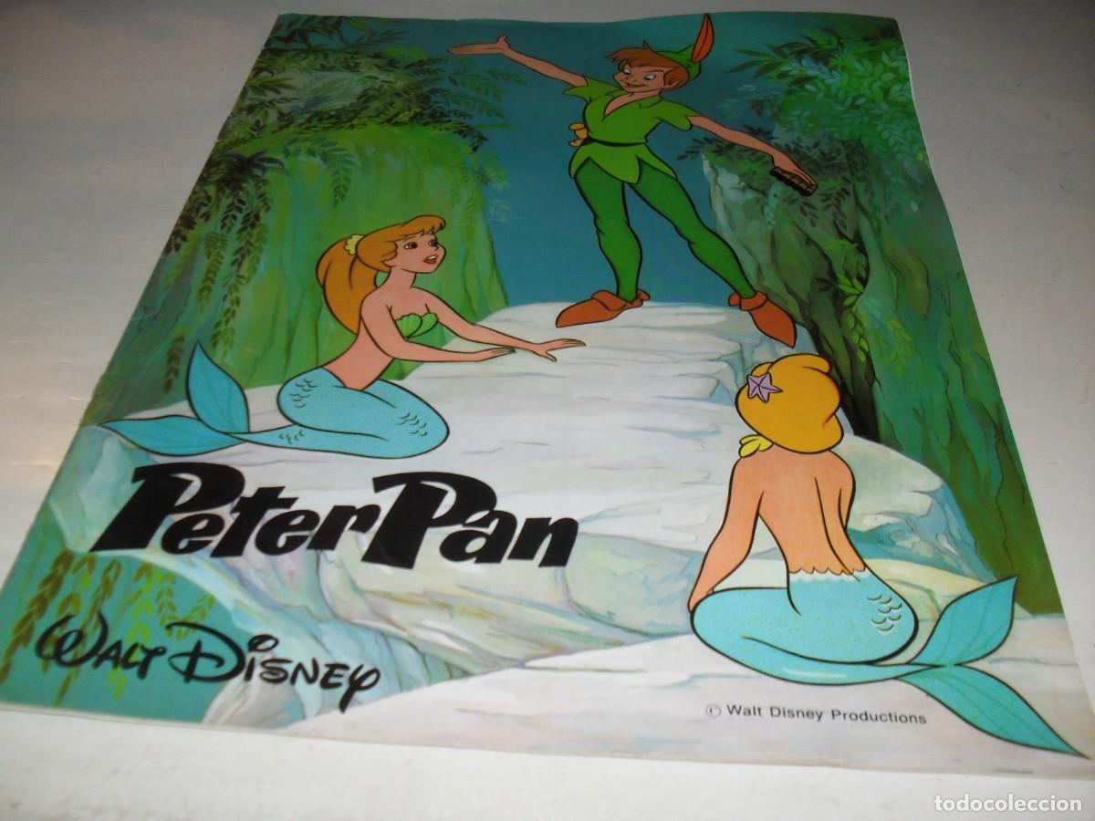 Tebeos: PETER PAN WALT DISNEY.GRAFICAS LOGRO&Ntilde;O,1981,GRAN FORMATO - Foto 1