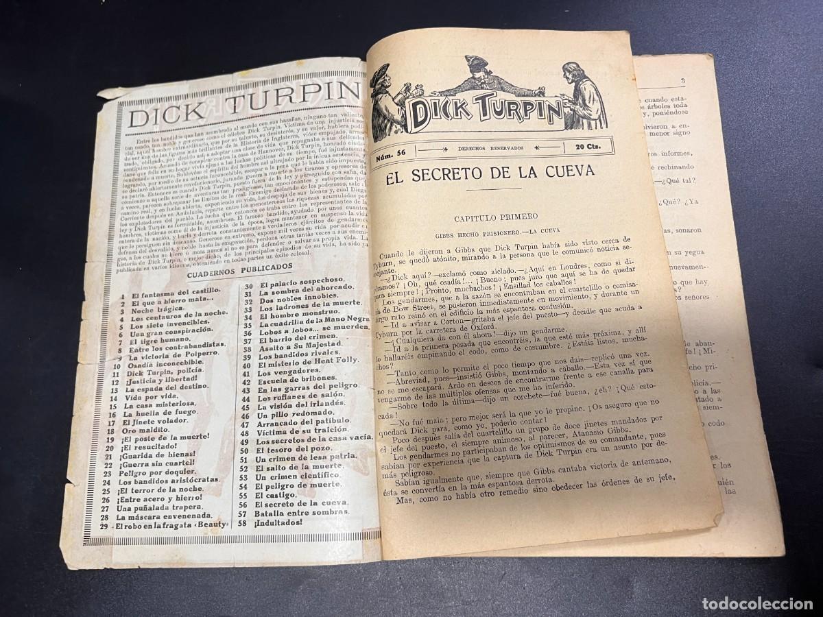Tebeos: TEBEO DICK TURPIN. N&ordm; 56. EL SECRETO DE LA CUEVA. - Foto 2