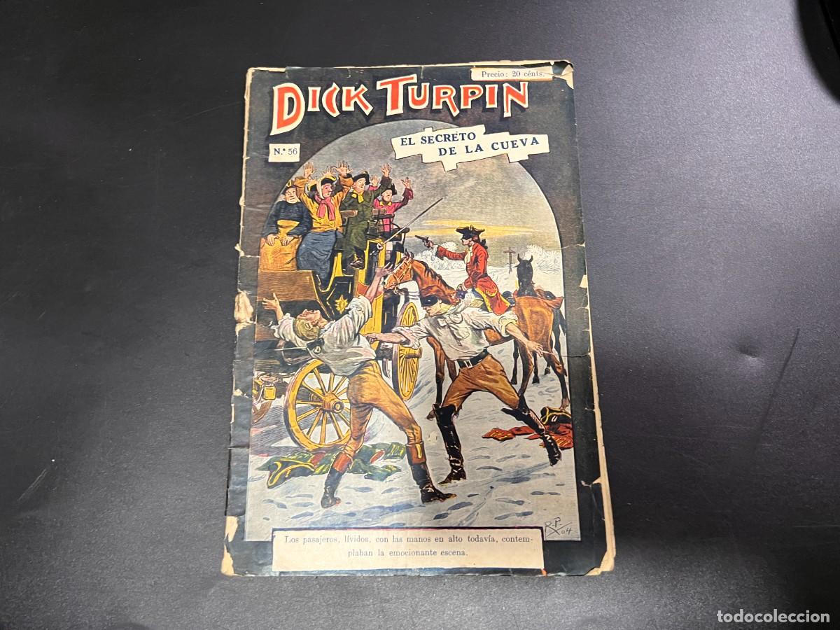 Tebeos: TEBEO DICK TURPIN. N&ordm; 56. EL SECRETO DE LA CUEVA. - Foto 1