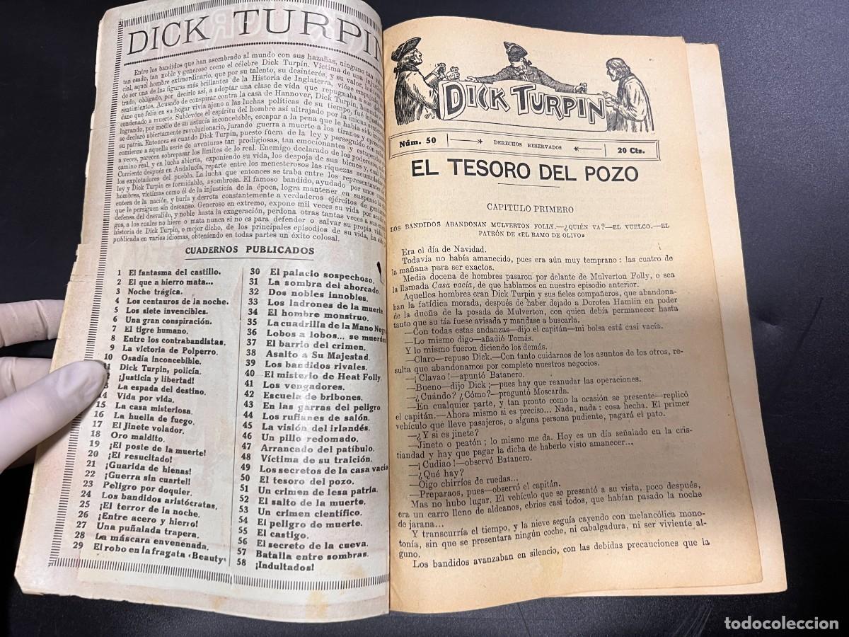 Tebeos: TEBEO DICK TURPIN. N&ordm; 50. EL TESORO DEL POZO - Foto 2