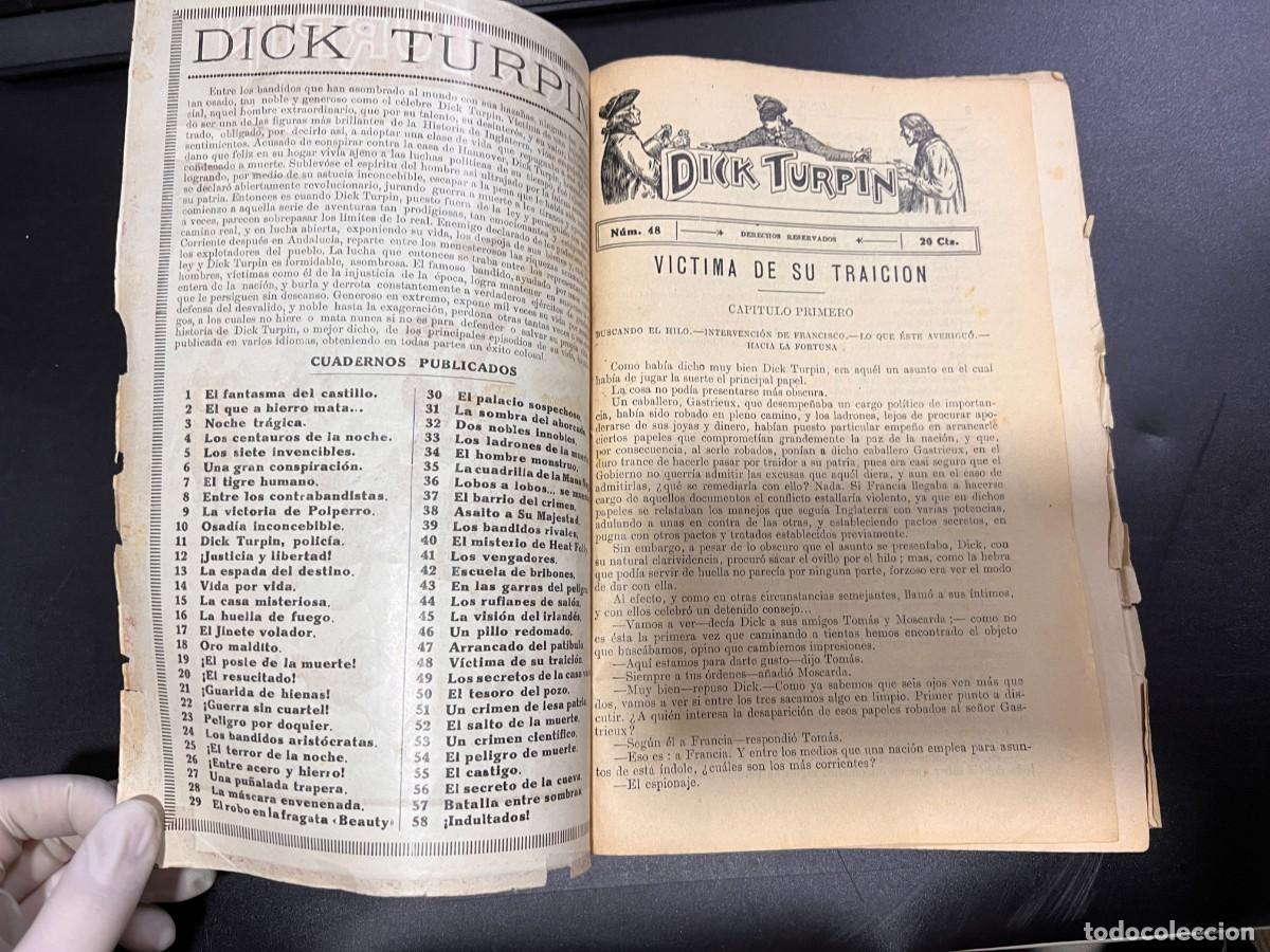 Tebeos: TEBEO DICK TURPIN. N&ordm; 48. V&Iacute;CTIMA DE SU TRAICI&Oacute;N - Foto 2