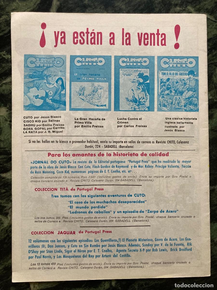 Tebeos: ISLA LOCA grafimart Antonio Carrillo 1976 (Chito) - Foto 3