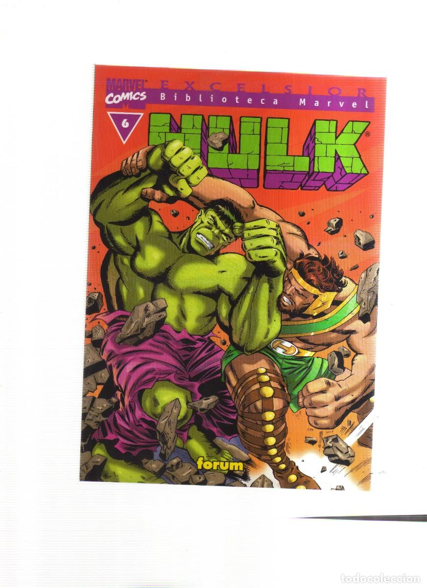 Tebeos: HULK BIBLIOTECA MARVEL N,6 - Foto 1