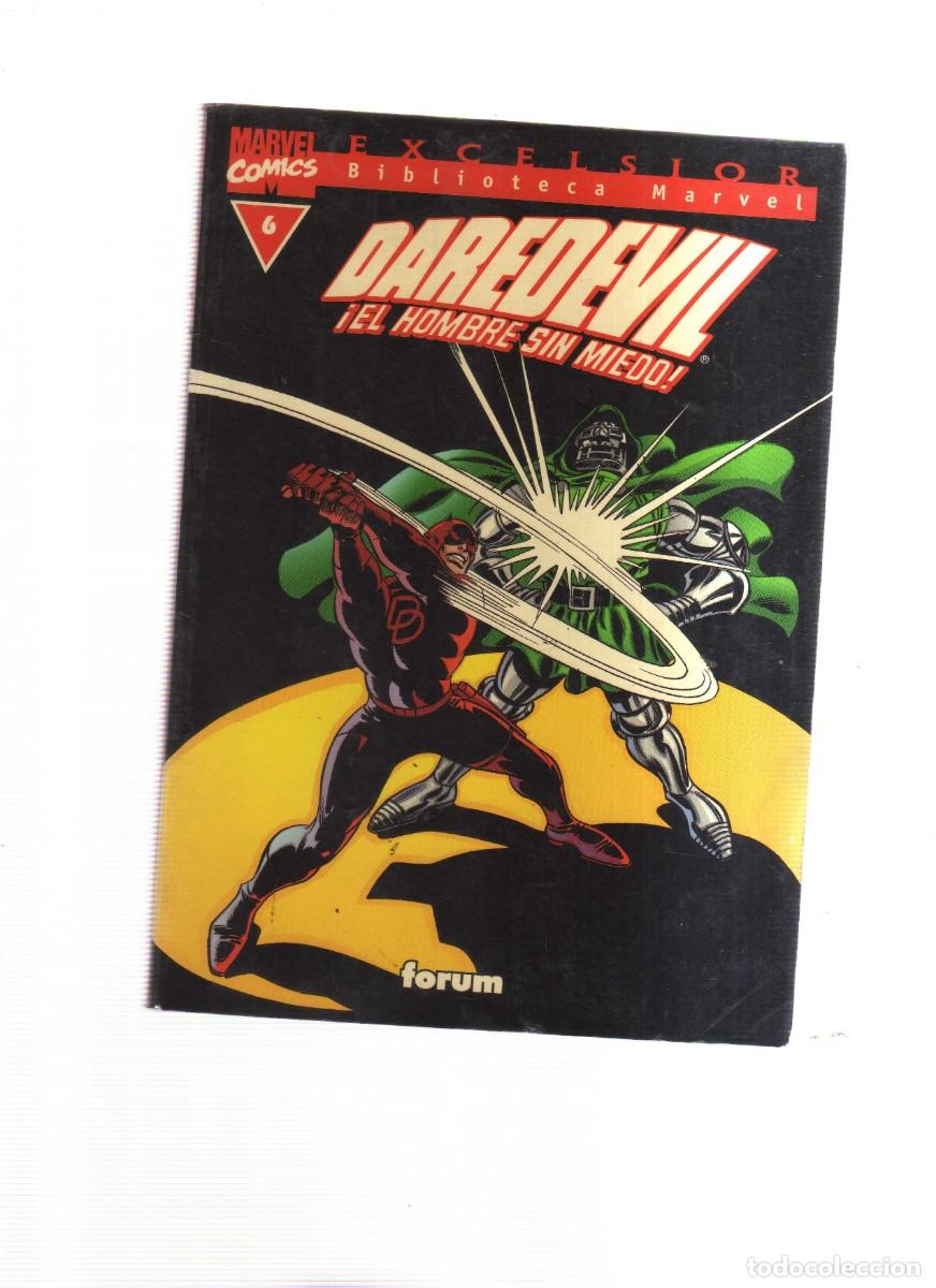 Tebeos: DAREDEVIL EL HOMBRE SIN MIEDO BIBLIOTECA MARVEL EXCELSIOR N,6 - Foto 1