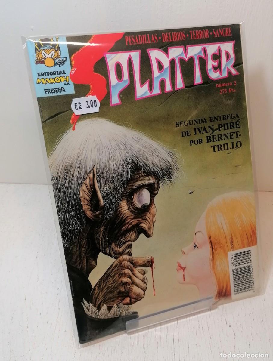Tebeos: Comic: &rdquo;Splatter&rdquo; n&ordm; 2 editorial makoki - Foto 1