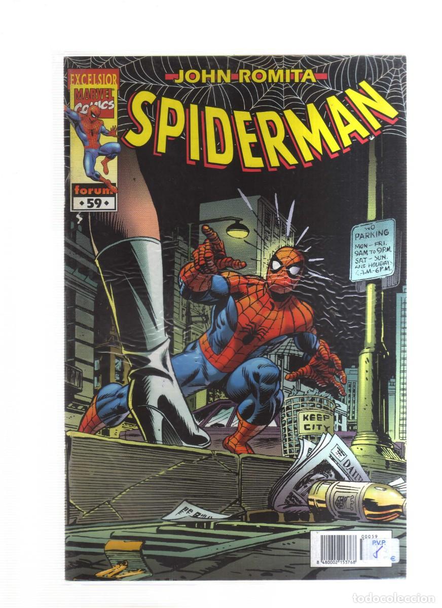 Tebeos: SPIDERMAN JOHN ROMITA N,59 MARVEL FORUM - Foto 1