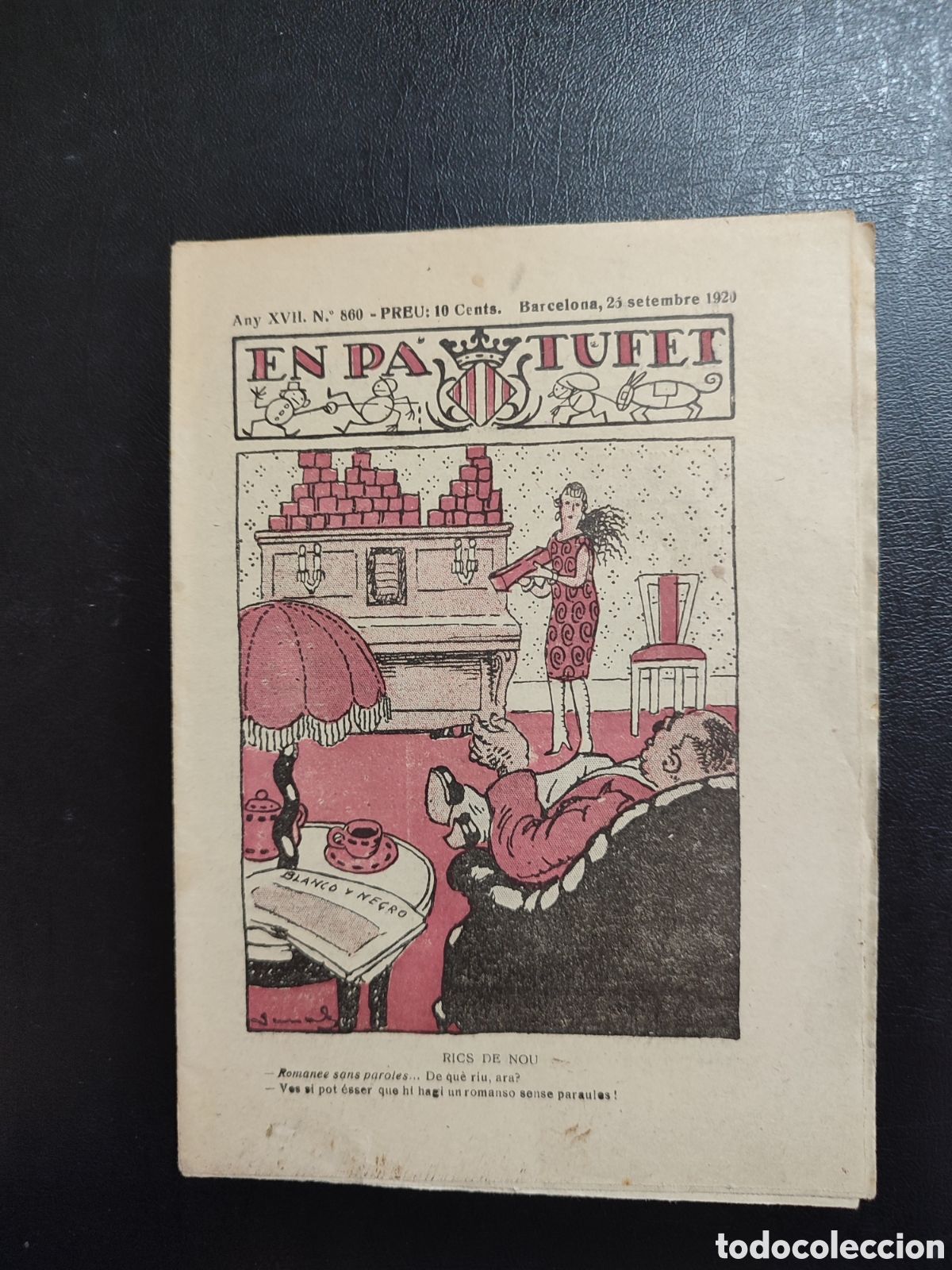 Tebeos: En Patufet de 1920 n&uacute;mero 860 - Foto 1