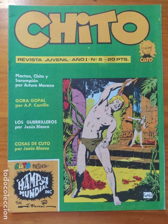 Tebeos: CHITO A&Ntilde;O I N&ordm; 8 - REVISTA JUVENIL (196) - Foto 1