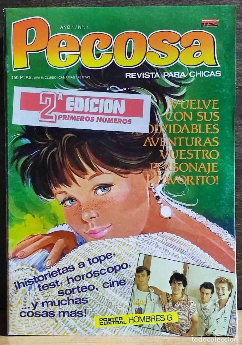 Tebeos: PECOSA REVISTA PARA CHICAS - LOTE 36 EJEMPLARES. - Foto 7