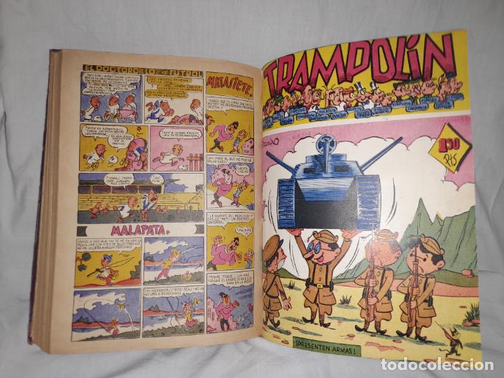 Tebeos: TRAMPOLIN LOTE DE 23 NUMEROS A&Ntilde;O 1955 - INCLUYE EXTRA. - Foto 7