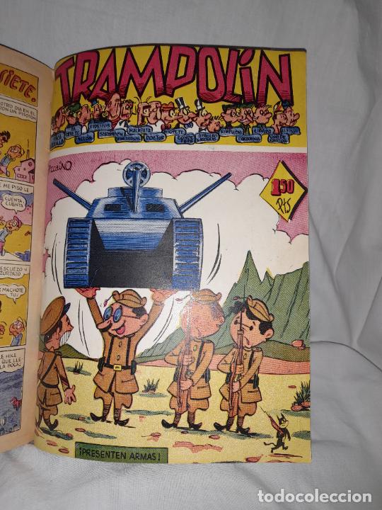 Tebeos: TRAMPOLIN LOTE DE 23 NUMEROS A&Ntilde;O 1955 - INCLUYE EXTRA. - Foto 8