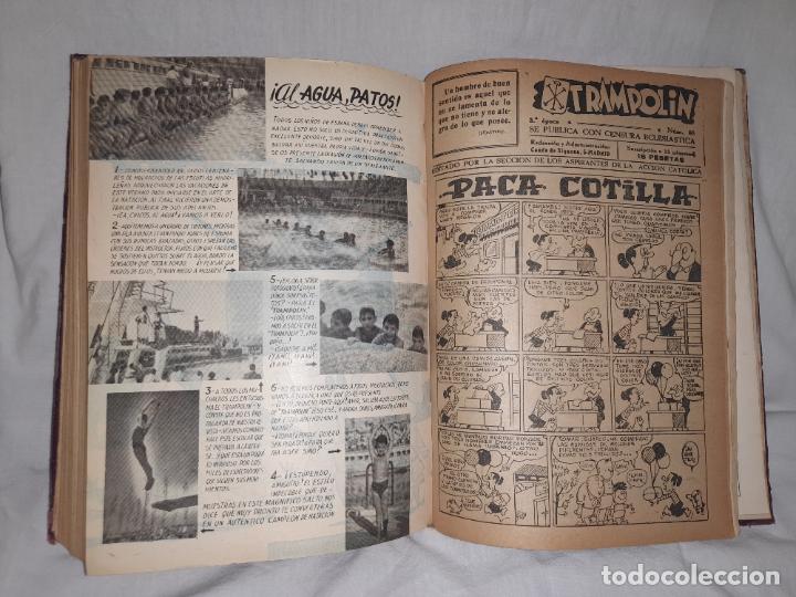 Tebeos: TRAMPOLIN LOTE DE 23 NUMEROS A&Ntilde;O 1955 - INCLUYE EXTRA. - Foto 10