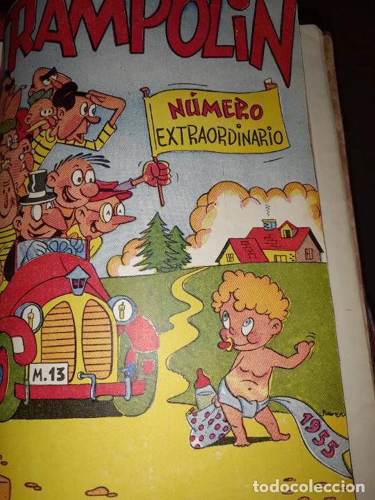 Tebeos: TRAMPOLIN LOTE DE 23 NUMEROS A&Ntilde;O 1955 - INCLUYE EXTRA. - Foto 12
