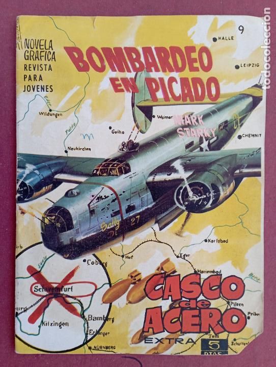 Tebeos: CASCO DE ACERO N&ordm; 9 - EDICIONES MANHATTAN - Foto 1