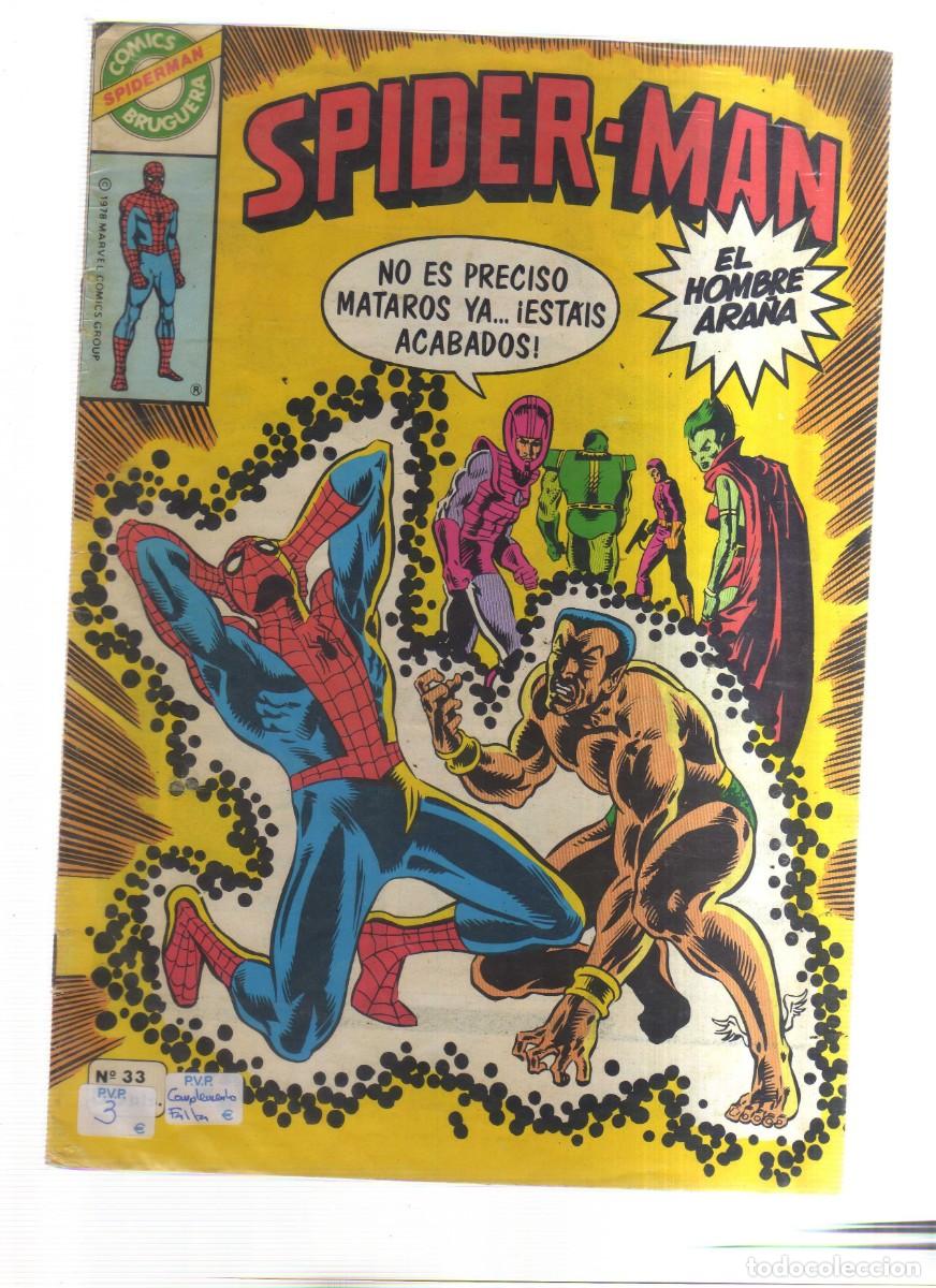 Tebeos: SPIDER-MAN BRUGUERA N,33 - Foto 1