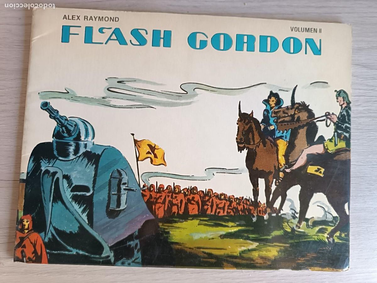 Tebeos: FLASH GORDON de ALEX RAYMOND VOLUMEN II / 2 EDICIONES B. O. ( 1980 ). - Foto 1