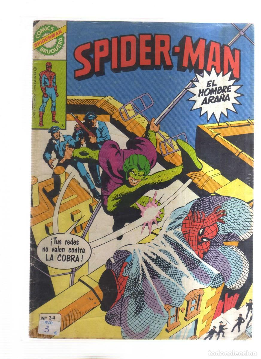Tebeos: SPIDER-MAN BRUGUERA N,34 - Foto 1