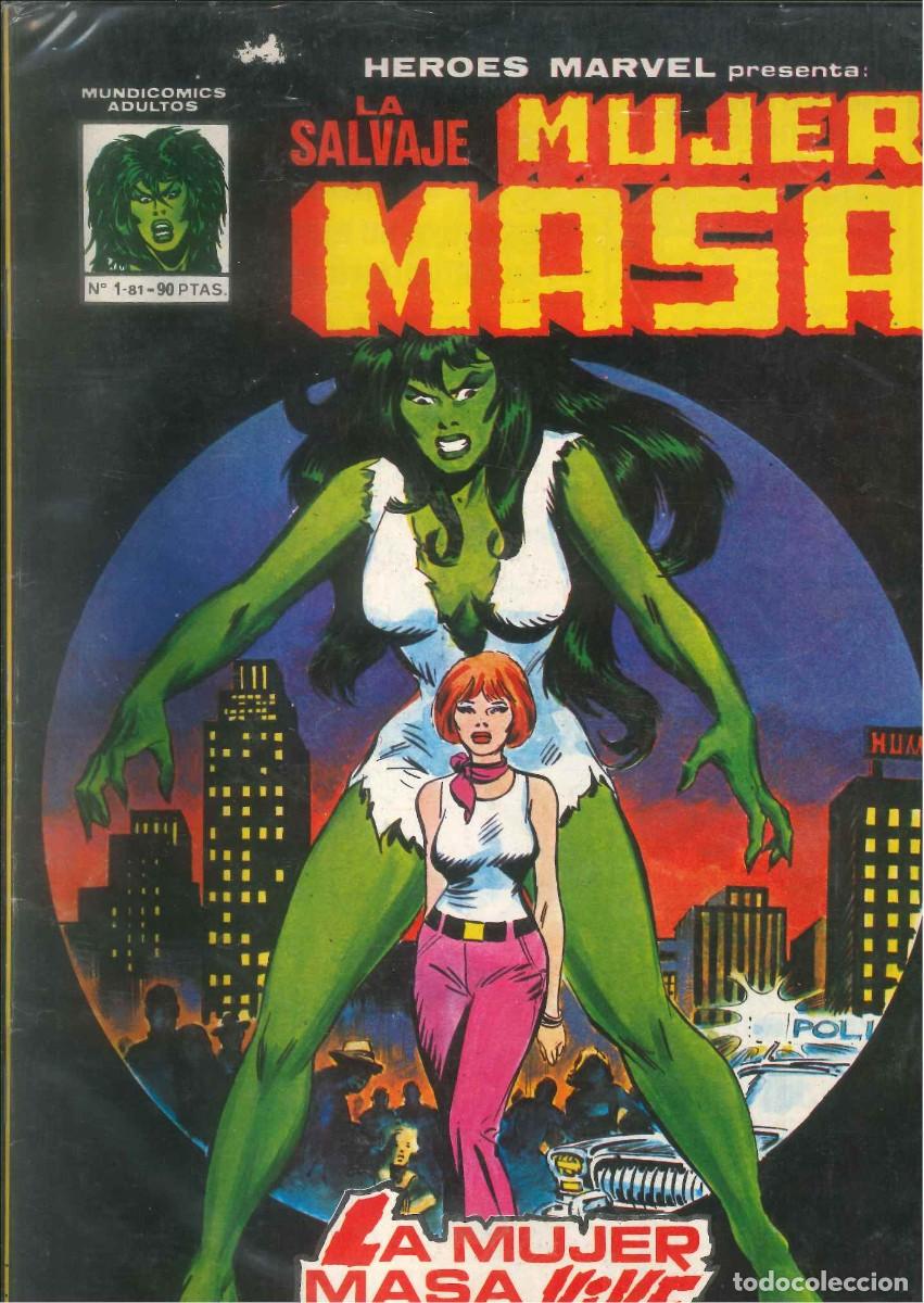 Tebeos: LA SALVAJE MUJER MASA VERTICE NUMERO 1 - Foto 1