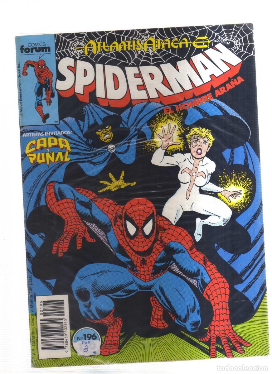 Tebeos: SPIDERMAN EL HOMBRE ARA&Ntilde;A FORUM N,196 - Foto 1