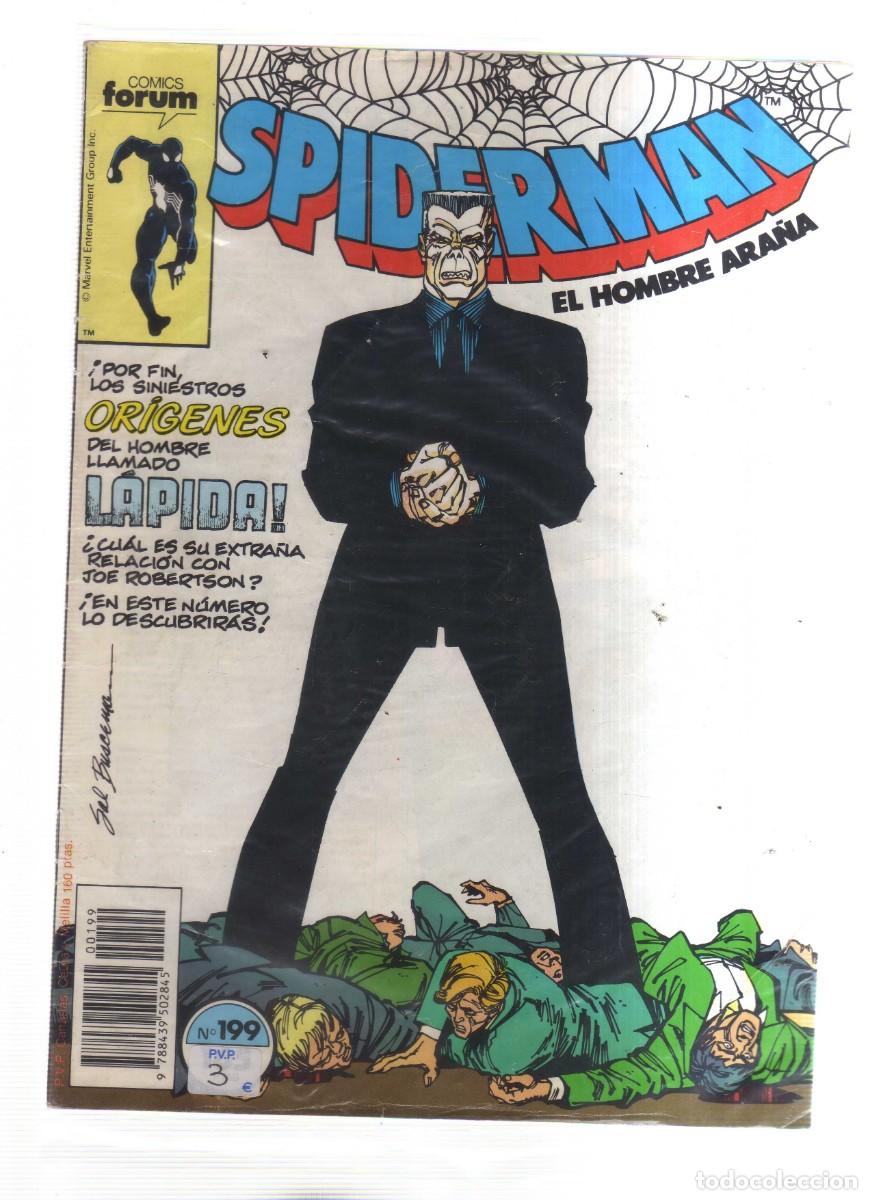 Tebeos: SPIDERMAN EL HOMBRE ARA&Ntilde;A FORUM N,199 - Foto 1