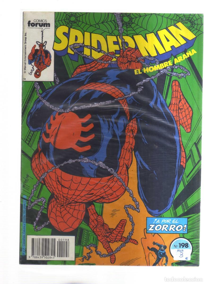 Tebeos: SPIDERMAN EL HOMBRE ARA&Ntilde;A FORUM N,198 - Foto 1