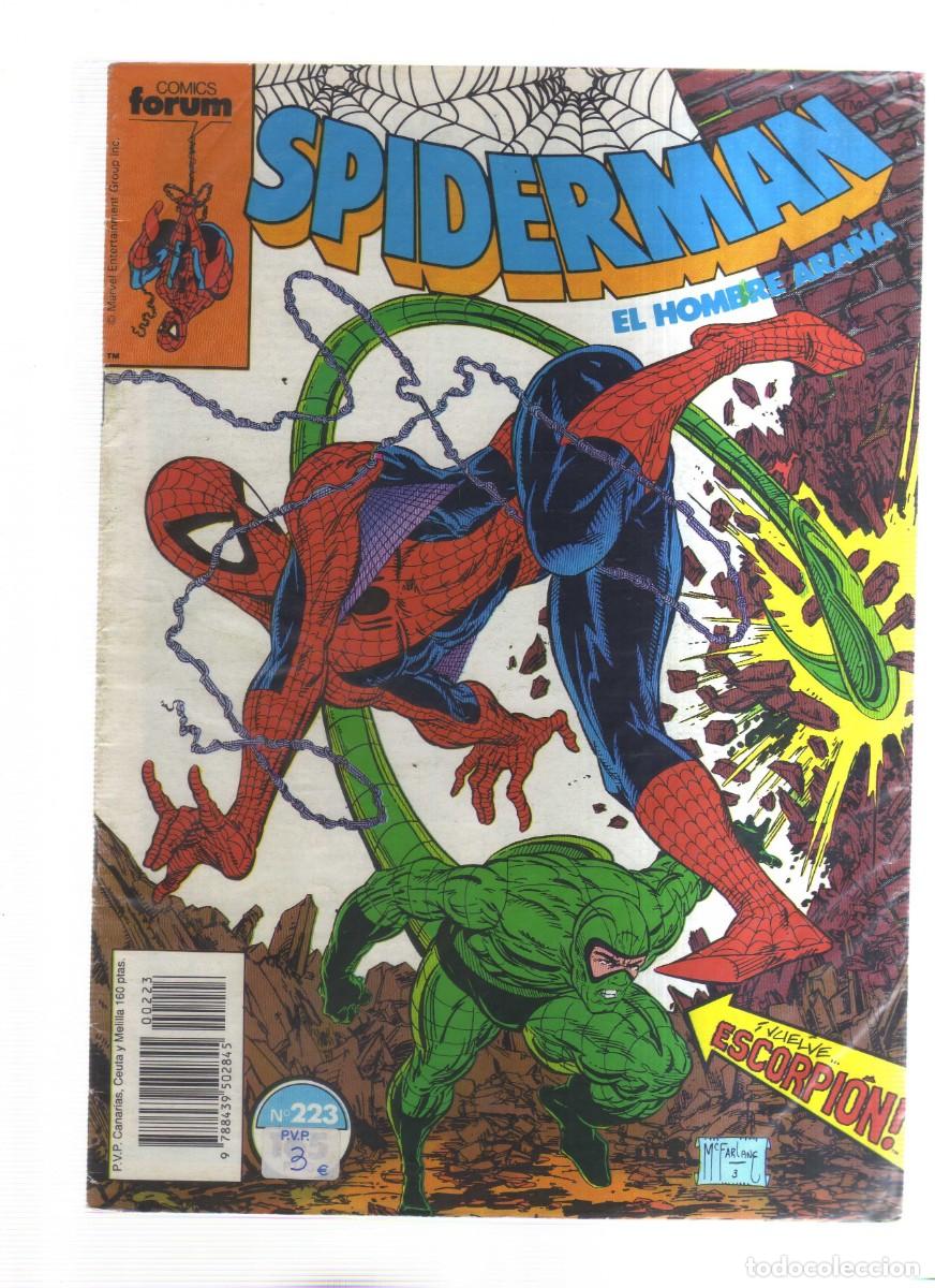 Tebeos: SPIDERMAN EL HOMBRE ARA&Ntilde;A FORUM N,223 - Foto 1