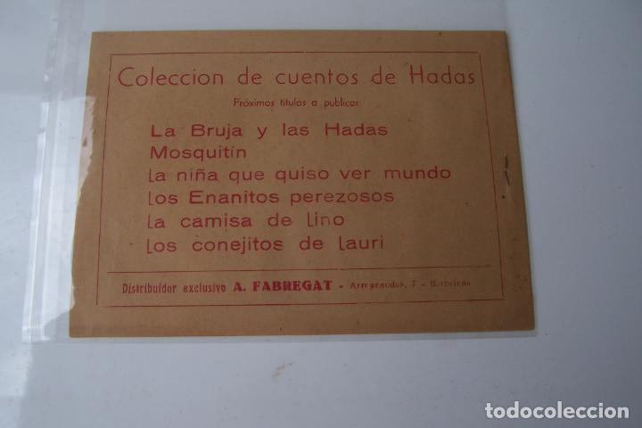 Tebeos: A. FABREGAT,- CUENTOS DE HADAS N&ordm; LAURI Y LOS ENANITOS - Foto 2