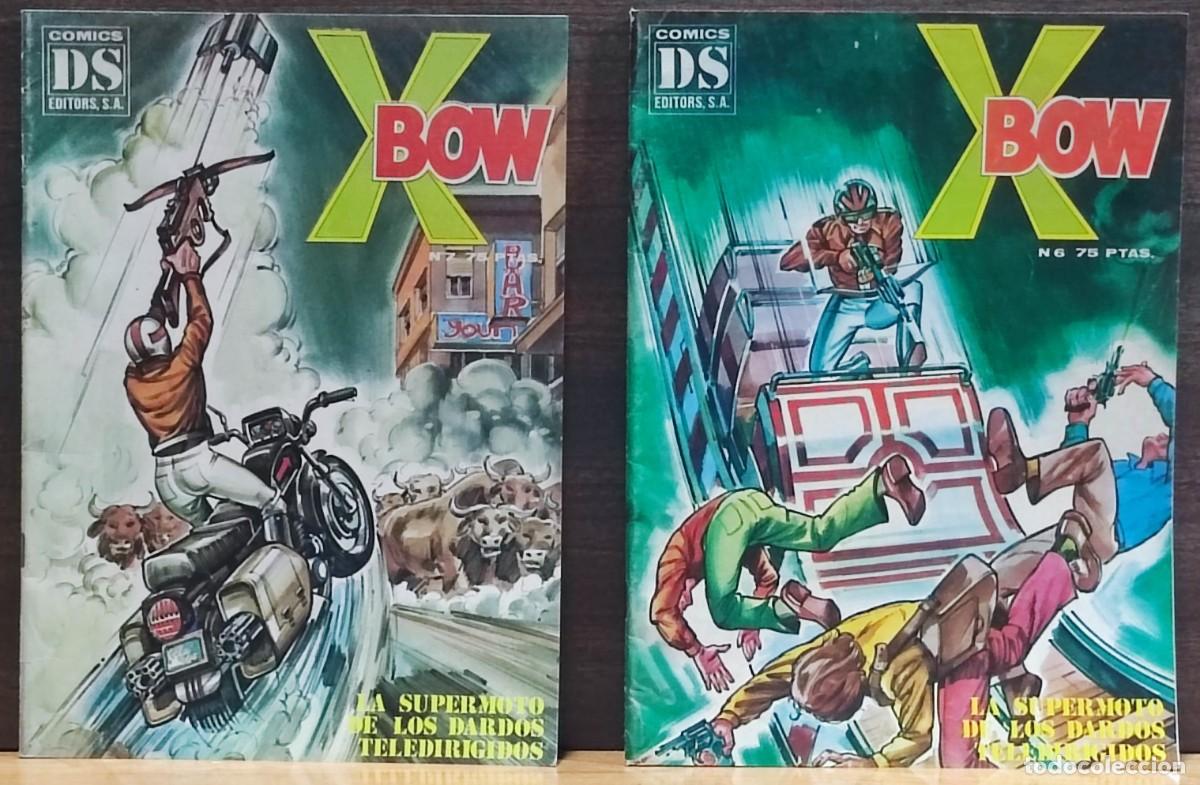 Tebeos: X BOW DOS EJEMPLARES N&ordm; 6 Y 7 - 1981 COMICS DS EDITORS EN EXCELENTE ESTADO. - Foto 1