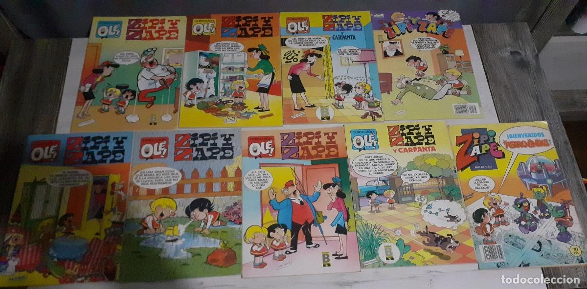 Tebeos: Lote de 9 comics de Zipi Zape antiguos - Foto 1